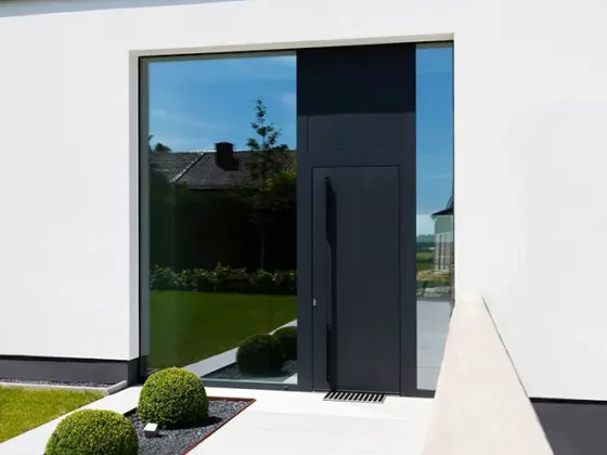 porte d'entrée aluminium